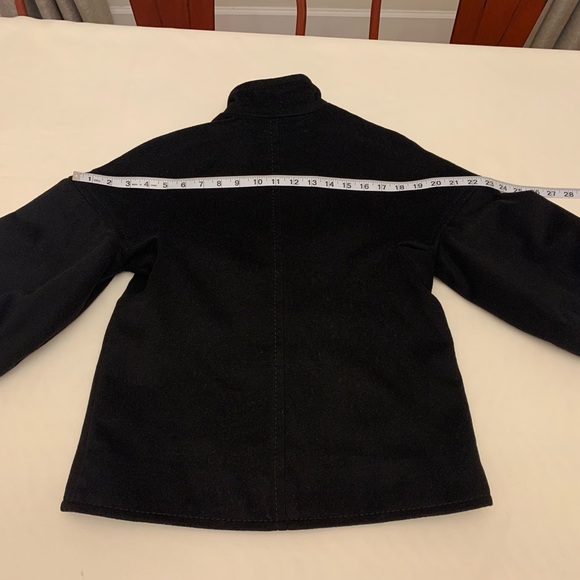 BCBG Maxazria black wool pea coat size XS - Picture 16 of 16